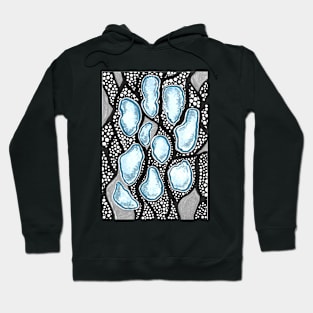 Floating by Skye Rain Art Hoodie